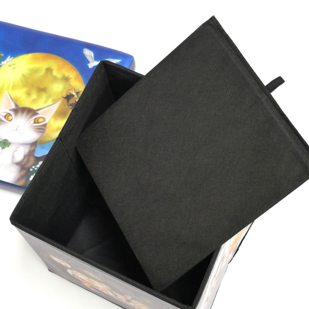 【予約】収納スツール　７つのつきの夜