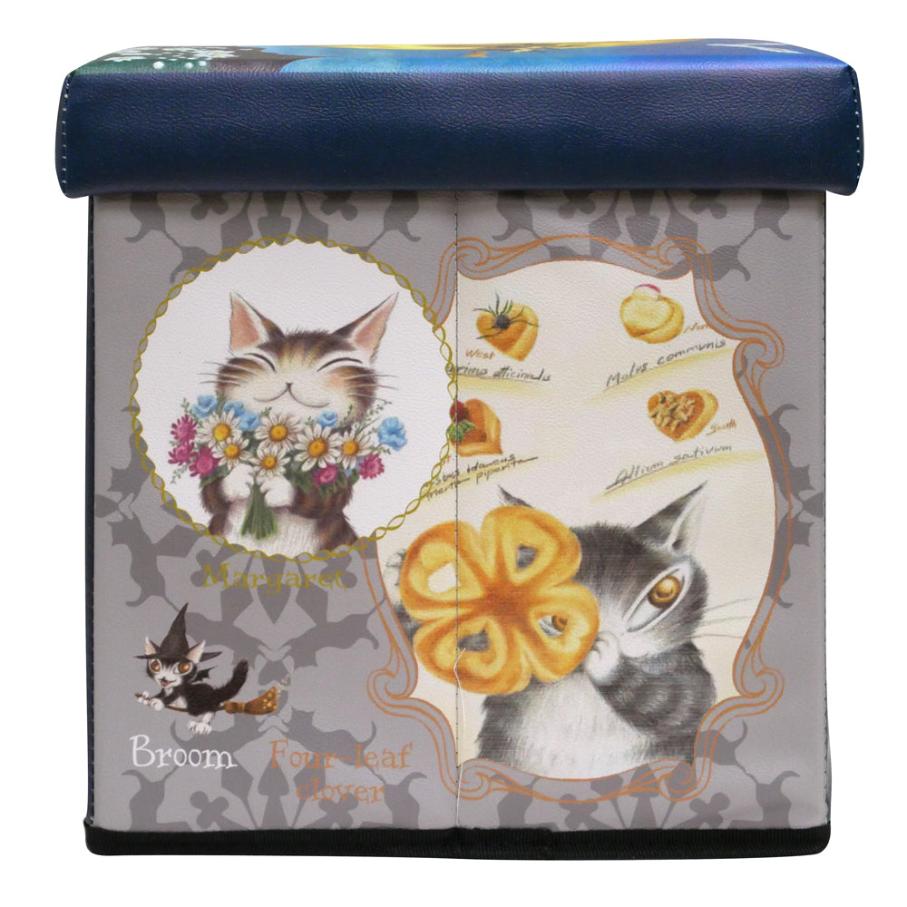 【予約】収納スツール　７つのつきの夜