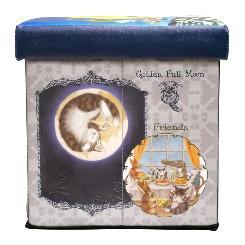 【予約】収納スツール　７つのつきの夜