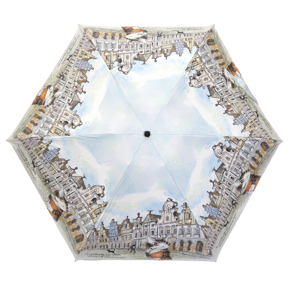 【予約】遮光５段折りたたみ傘　チェコ