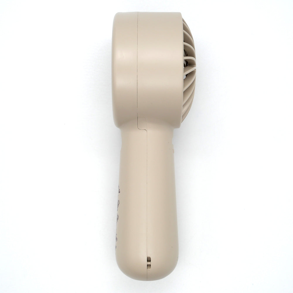 強風ミニハンディファン　ベージュ