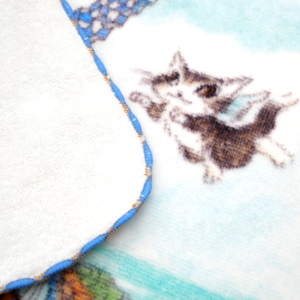 【予約】アート刺繍ミニタオル グエル公園にて