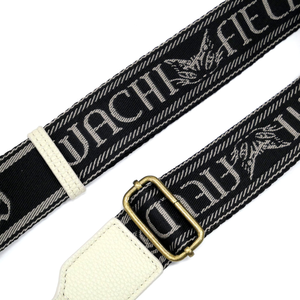 【予約】レザーＤパンチジャガードショルダー　白