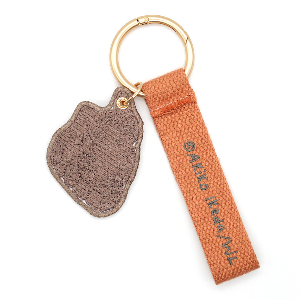 【予約】ワッペン刺繍チャーム　おはな