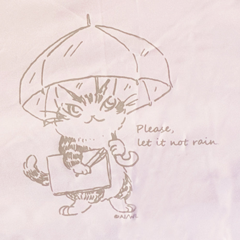 遮光ＵＶ折りたたみ傘　おねがい・ＰＫ