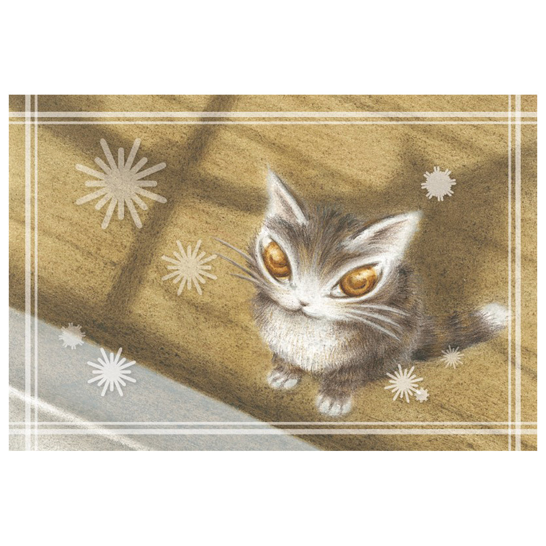 ポストカード　ケセランパサラン