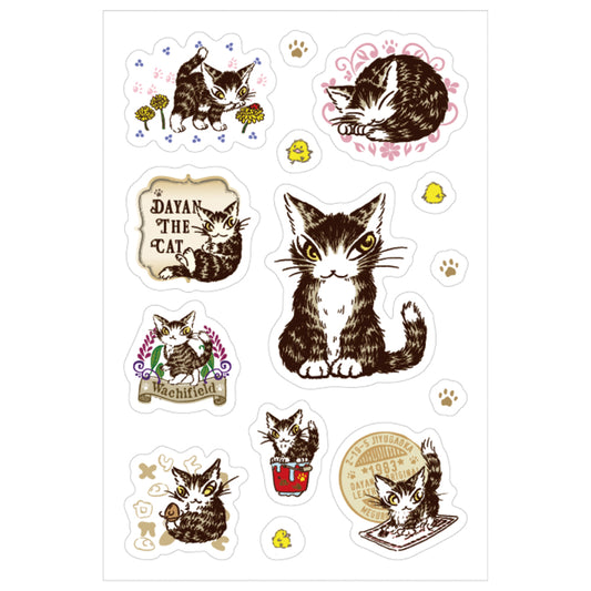 【予約】ダヤンのマルチステッカ―　ダヤン
